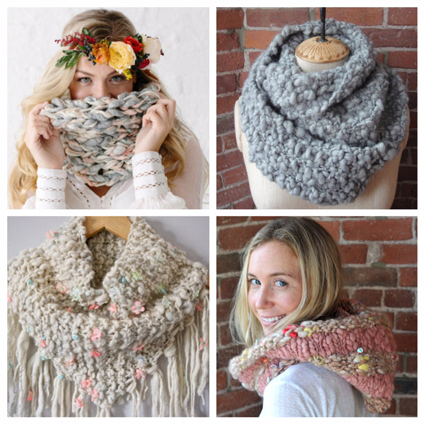 Knit Collage best selling cowl patterns