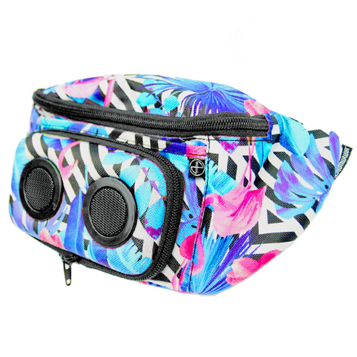 Flamingo Bluetooth Fanny Pack-Fanny Pack-JammyPack