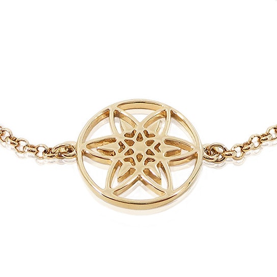 Daffodil Medallion Bracelet