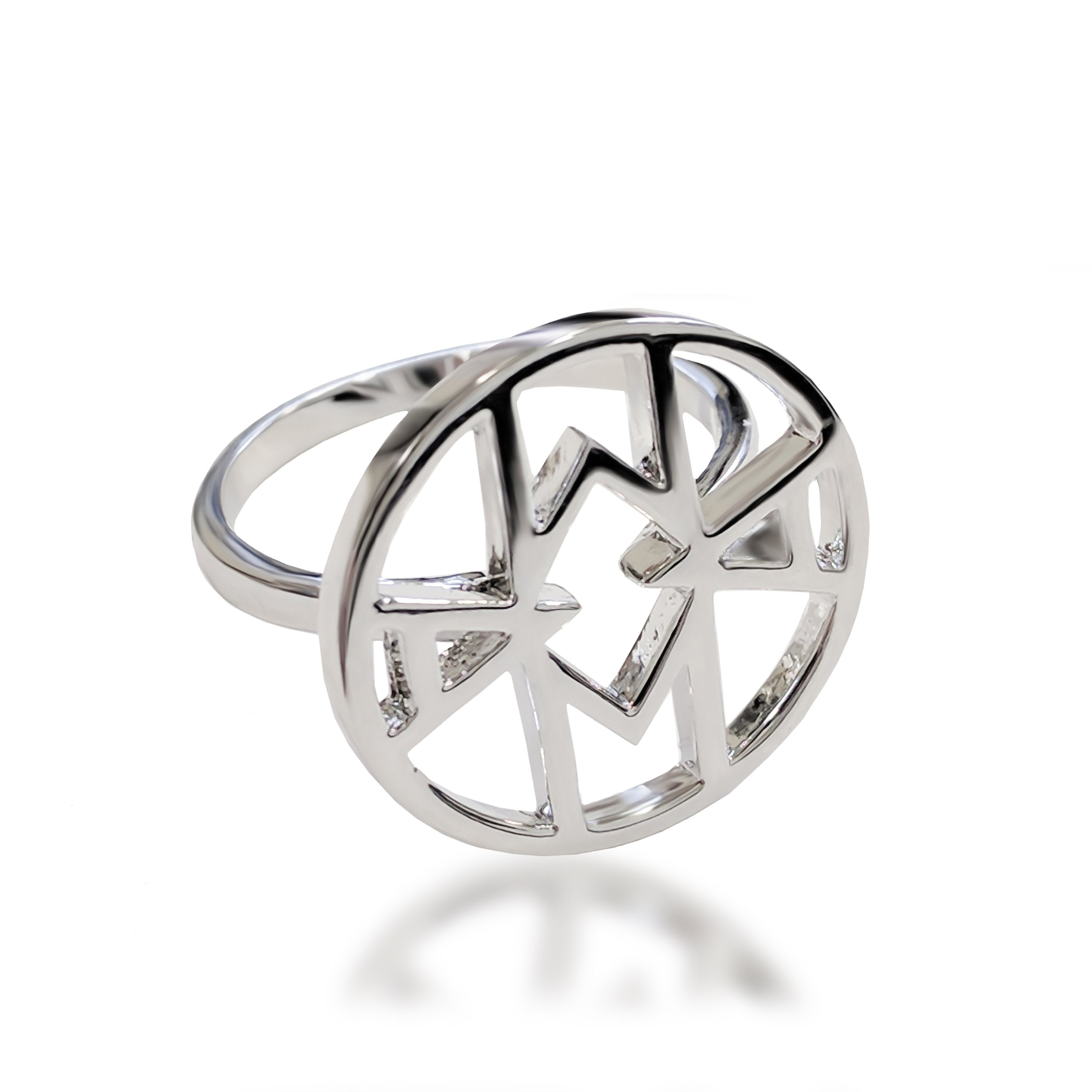 Mama Rhodium Ring