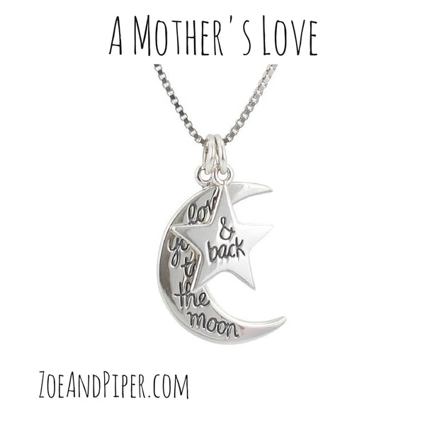 mothers day gift ideas, I love you necklace