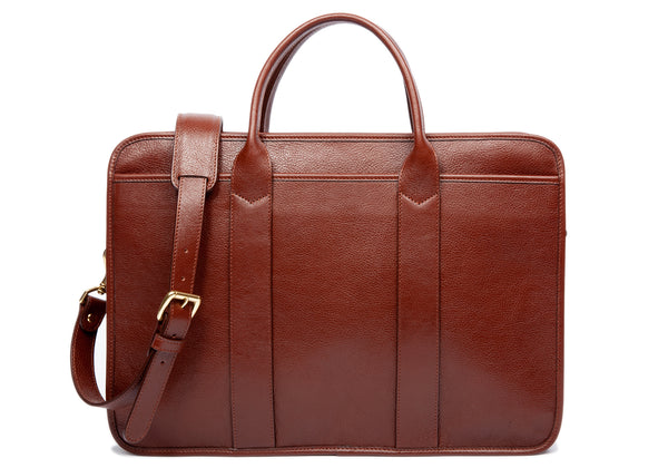 top leather briefcase