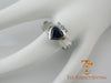 Custom Claddagh Celtic Knot Ring Sapphire Heart