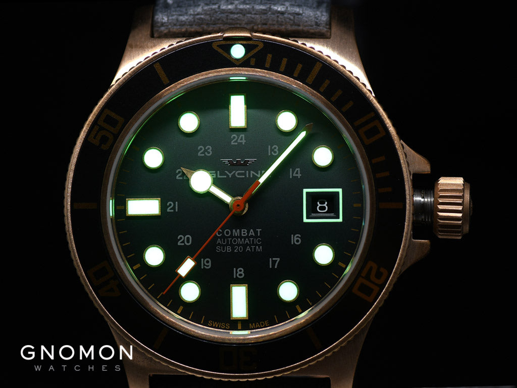 combat sub 42 bronze green ref. gl0281