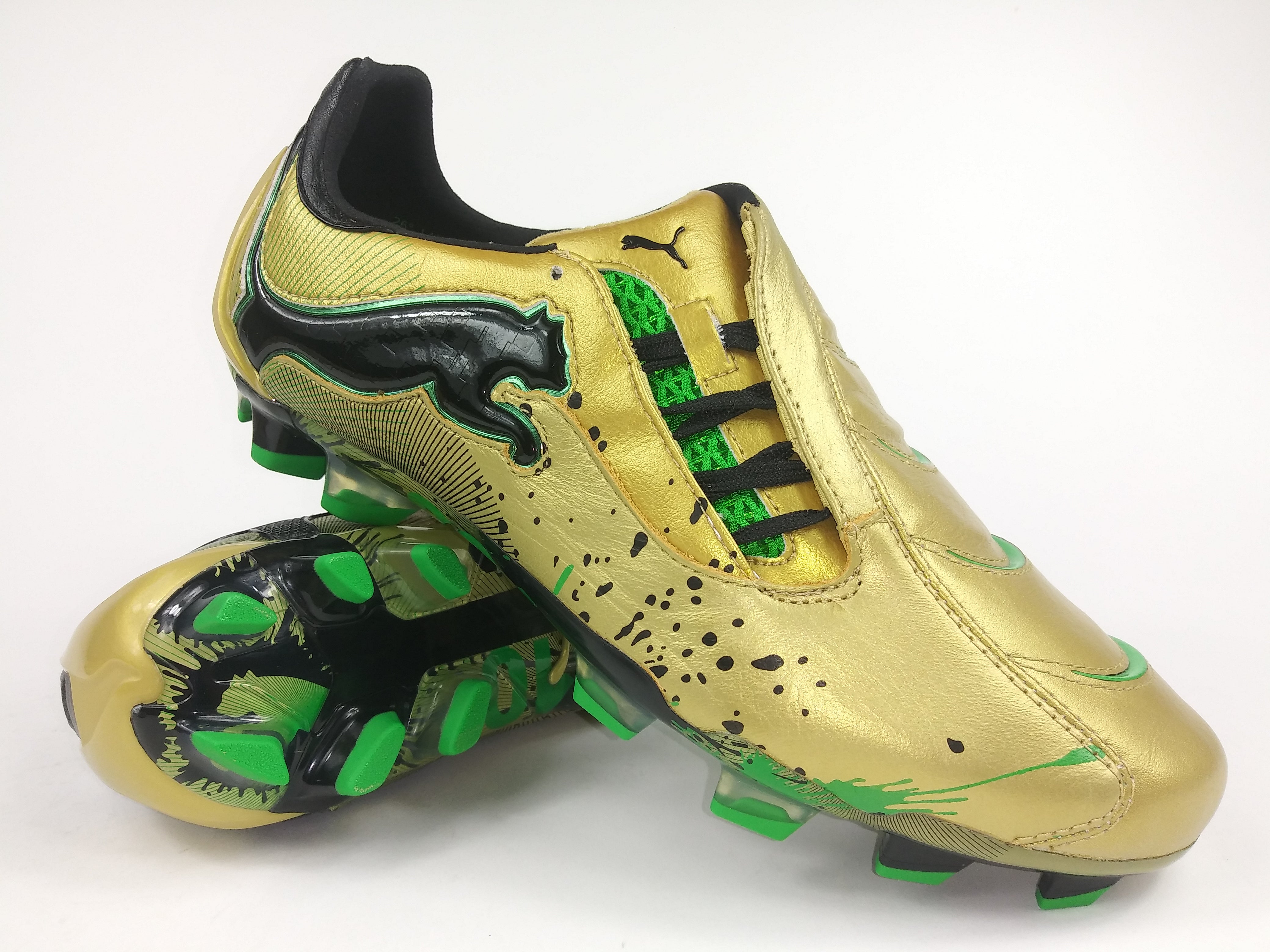 Christendom gips En team Puma PowerCat 1.10 JB Final FG Gold – Villegas Footwear