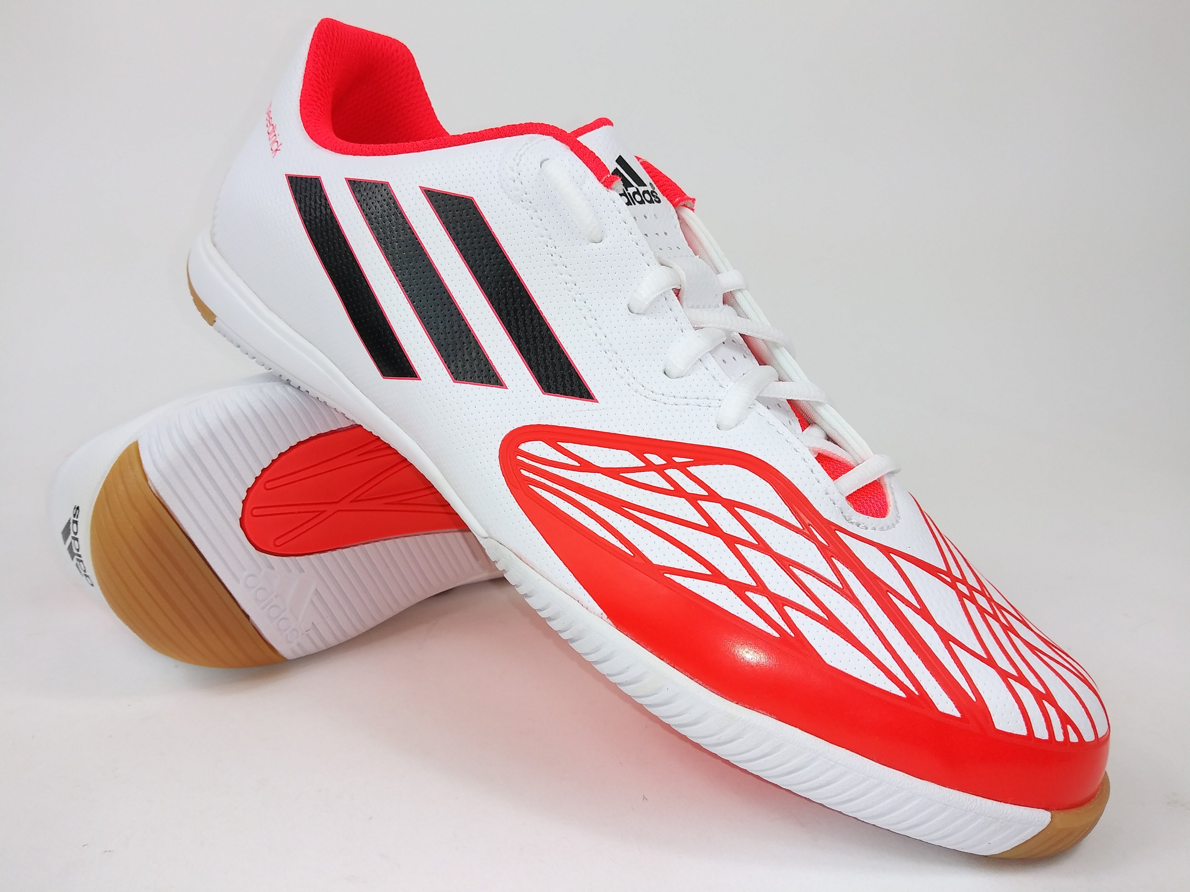 Llevando Meyella Azul Adidas freefootball SpeedTrick White Red – Villegas Footwear