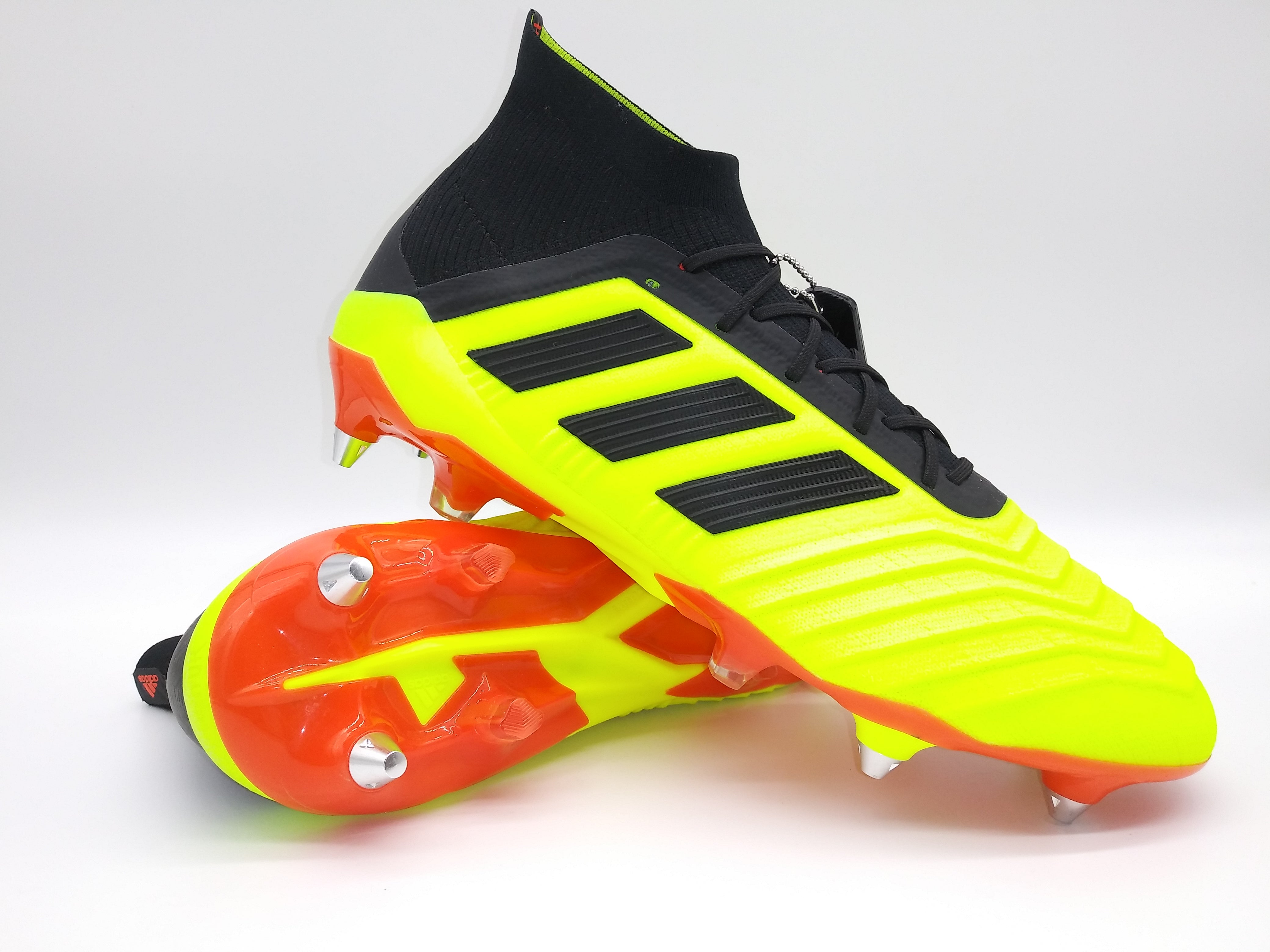 Beca Celebridad Aislante Adidas Predator 18.1 SG Yellow Black – Villegas Footwear