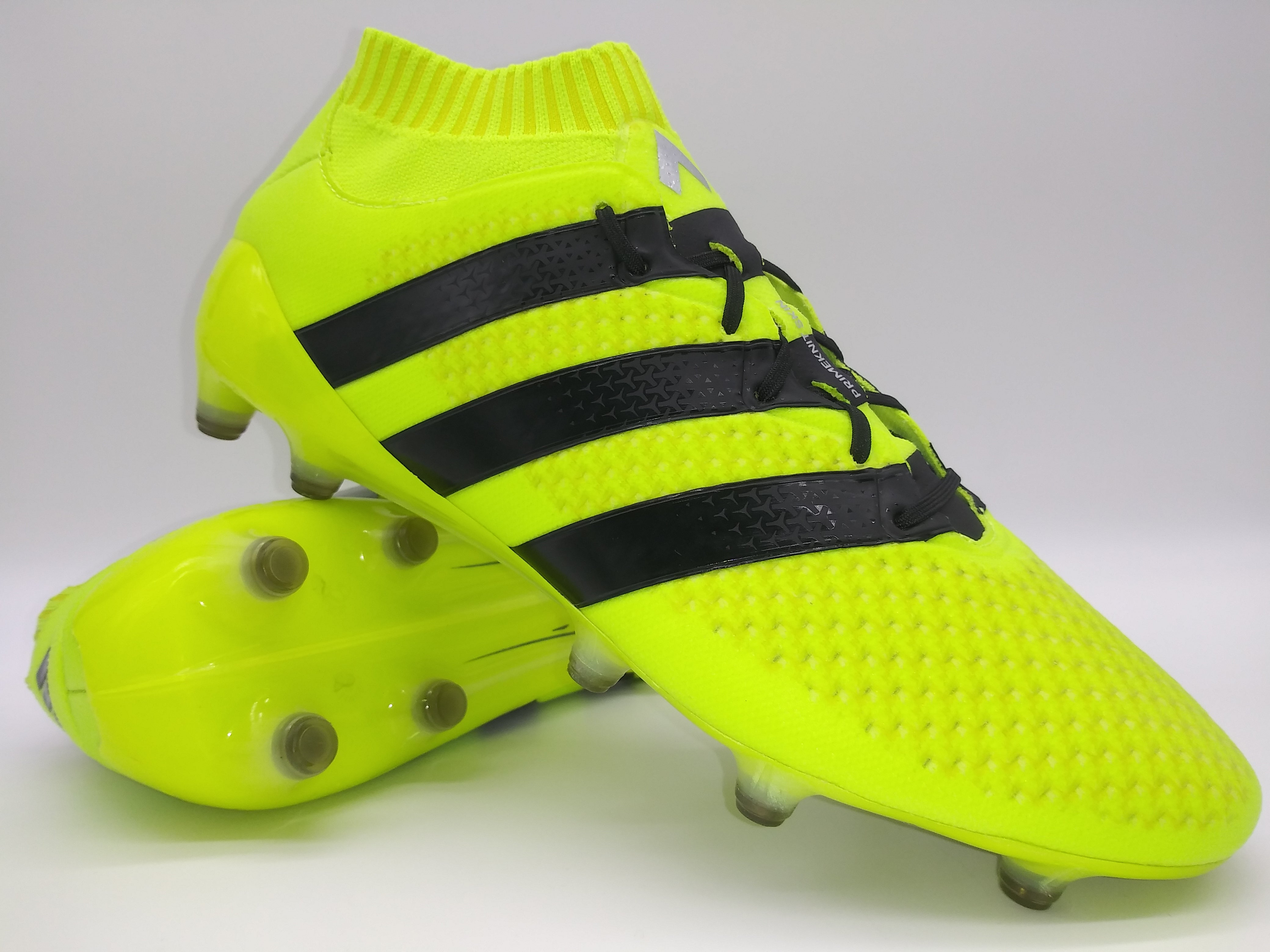 Adidas ACE Primeknit Yellow Black – Villegas Footwear