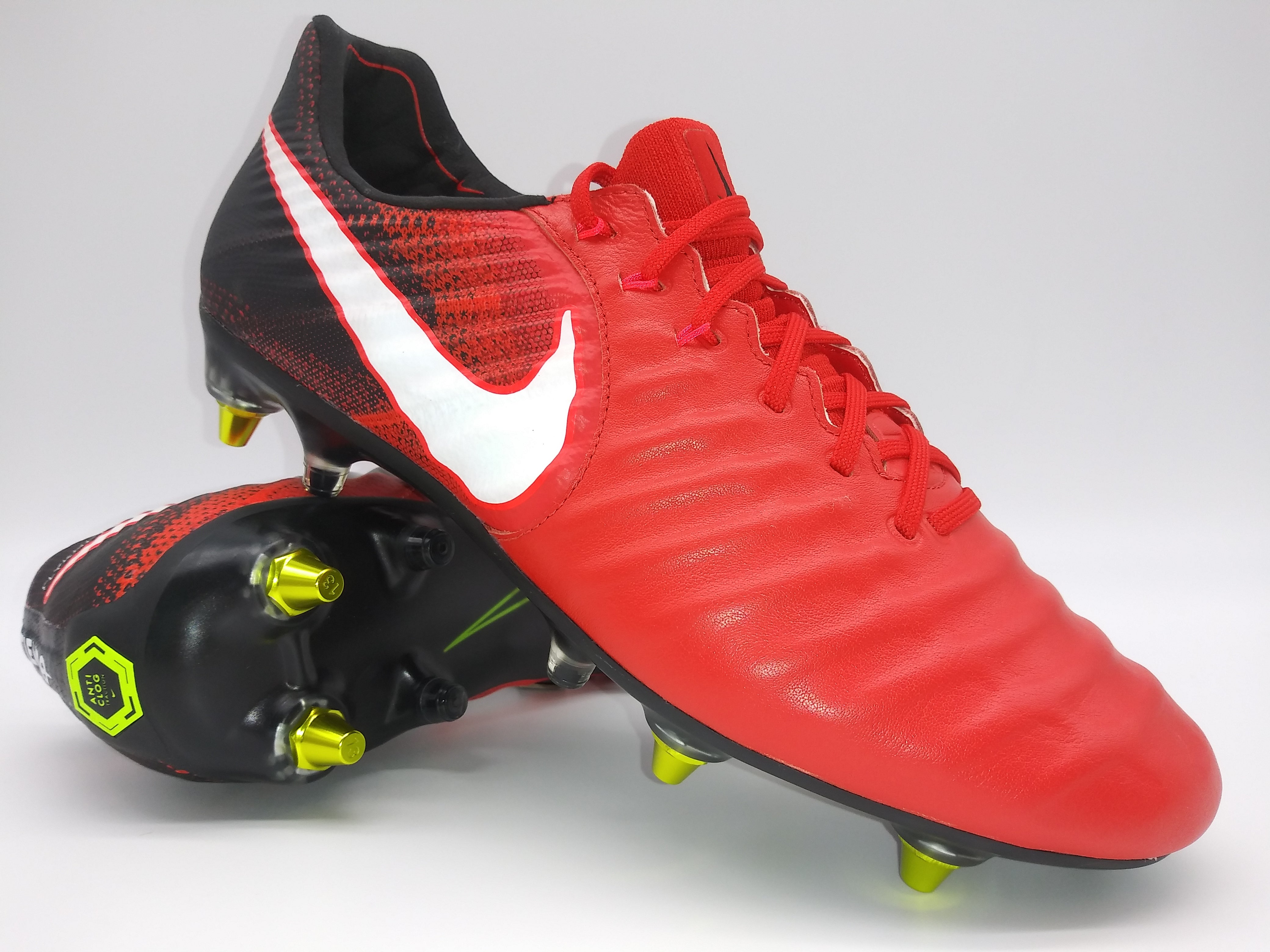 Nike Tiempo Legend SG PRO AC Red Black – Villegas Footwear