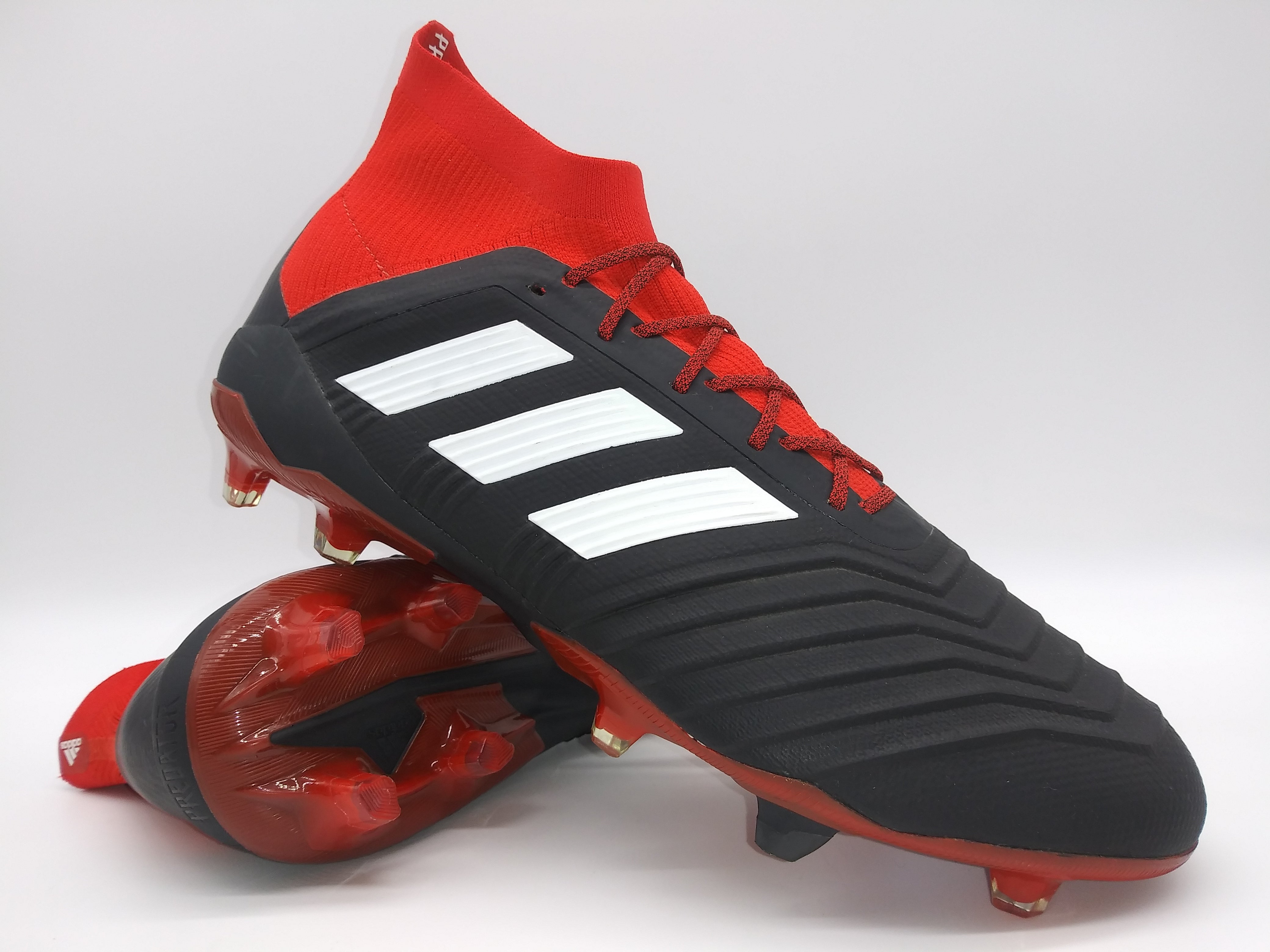 Correspondiente a Múltiple Antemano Adidas Predator 18.1 FG Black Red – Villegas Footwear