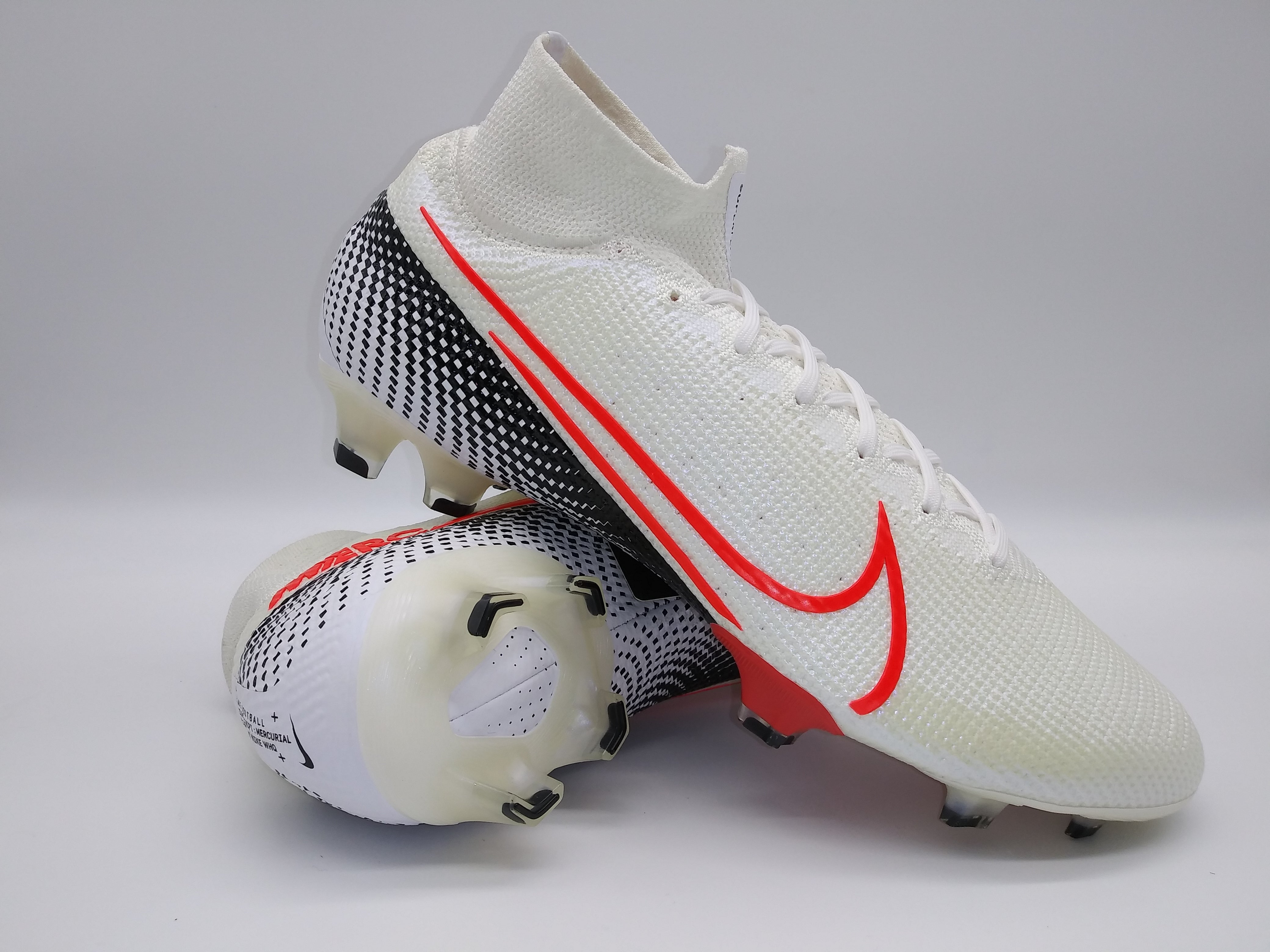 Nike 7 Elite FG White Red – Villegas Footwear