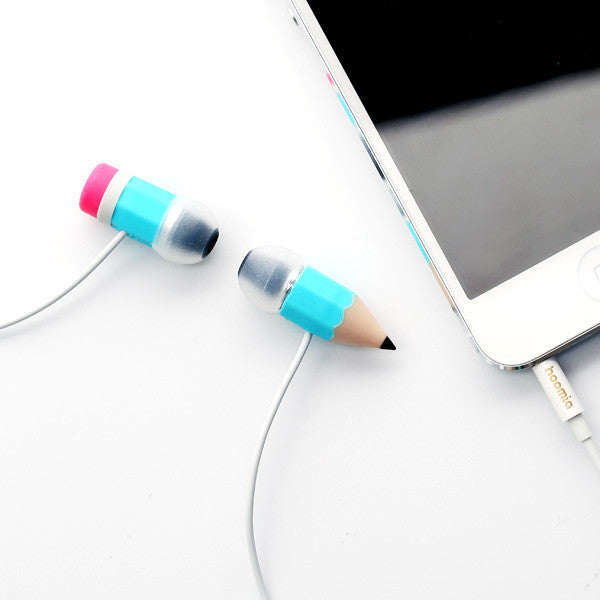 Magic Pencil Earphones - Blue