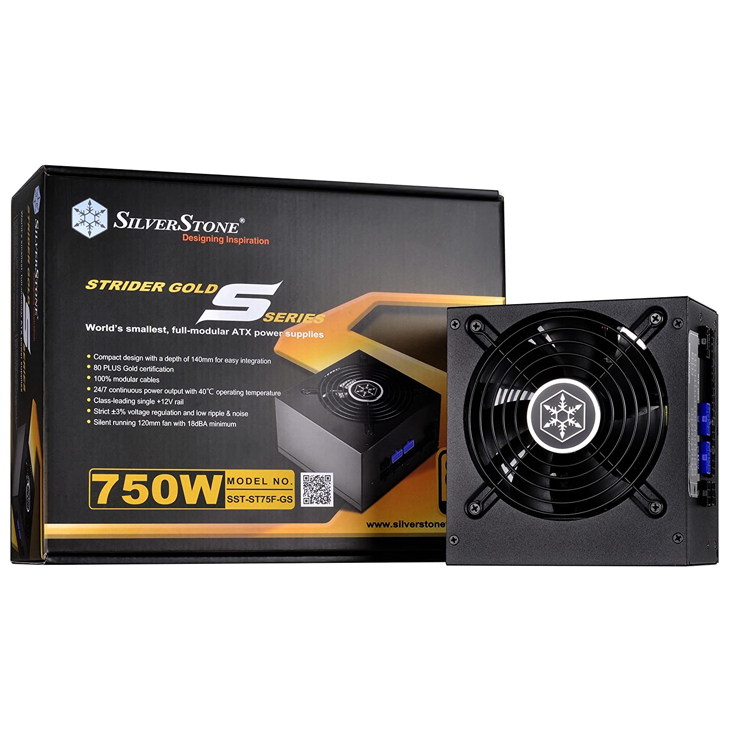 SilverStone 850W 80PLUSGOLD SST-ST85F-GS