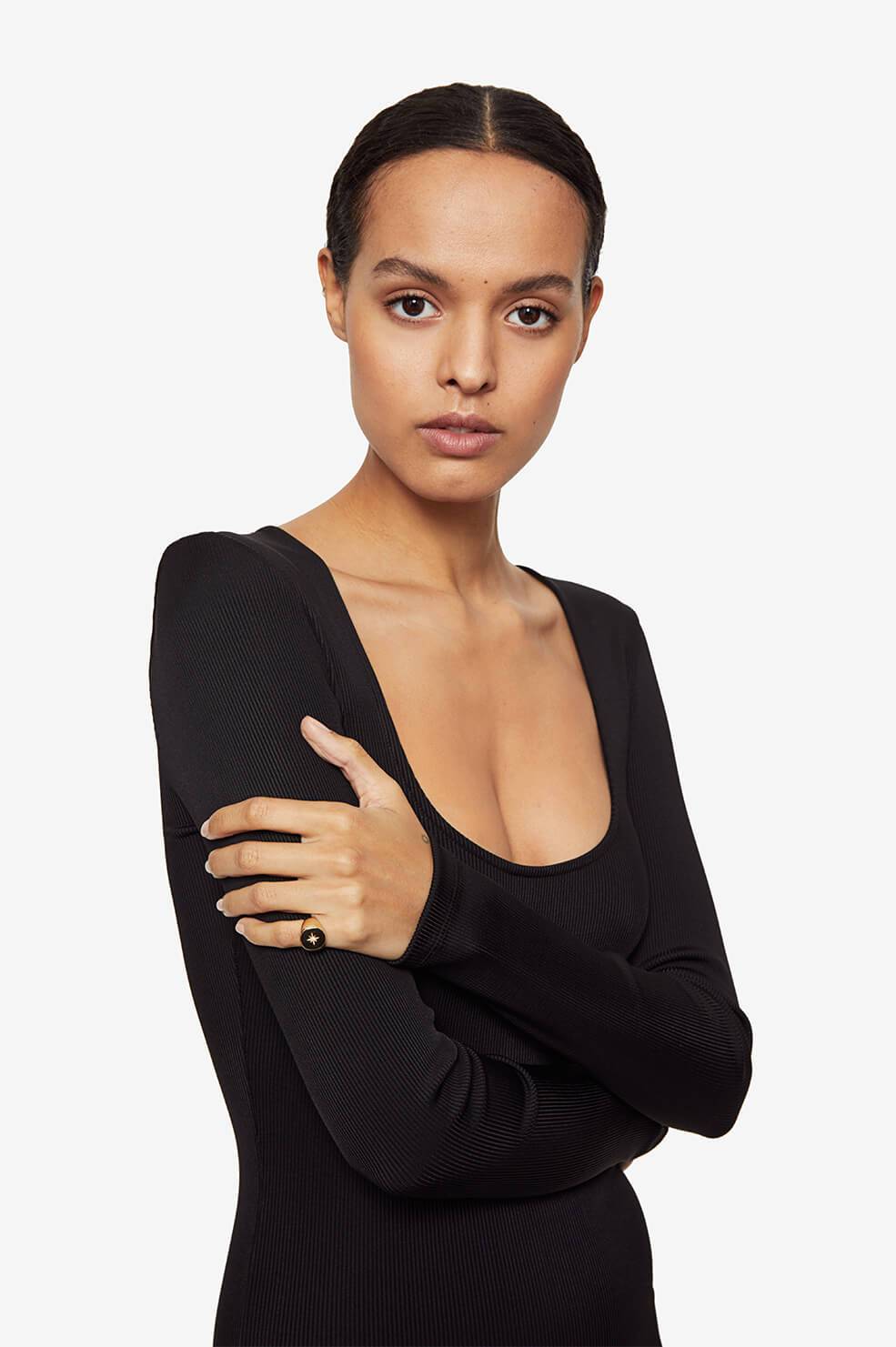 Anine Bing | Signet Ring - Gold