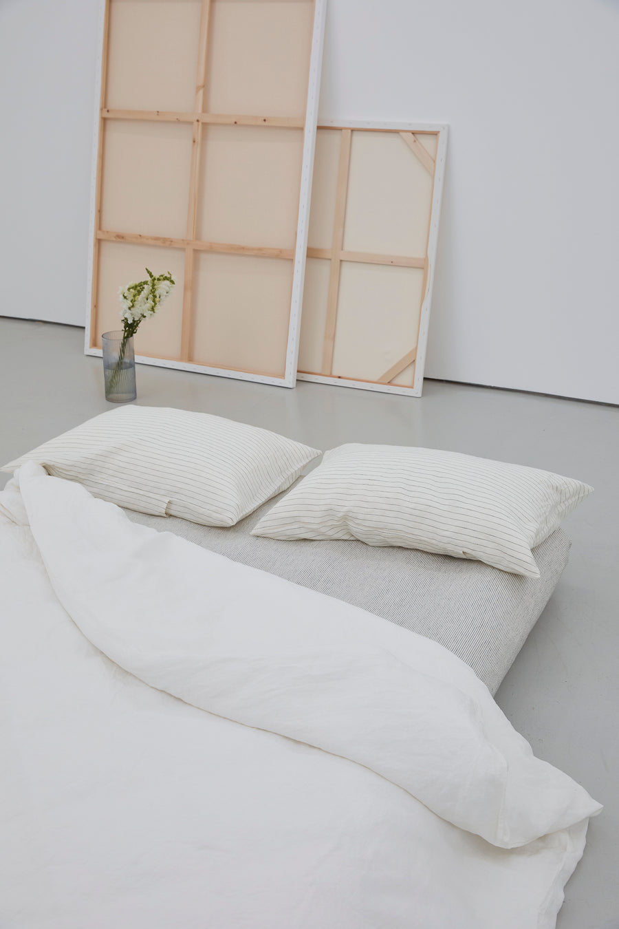 Deiji Studios | King Duvet Cover - White