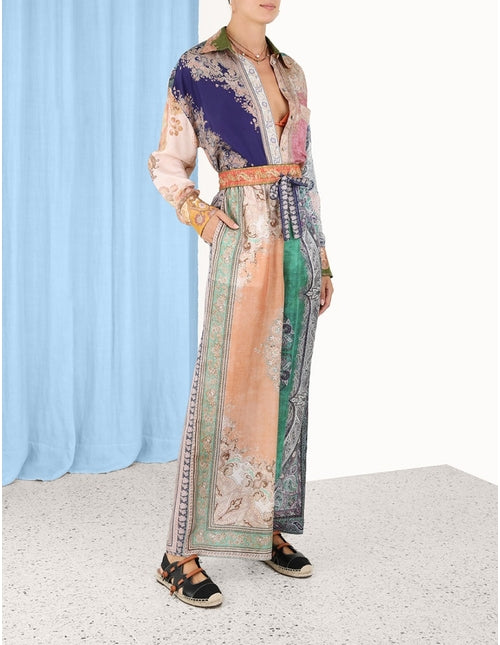 Zimmermann | Anneke Draw Waist Pants - Patch Paisley