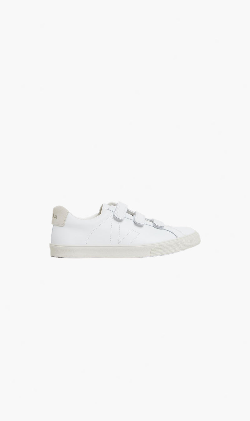 Veja | 3-Lock Leather - Extra White