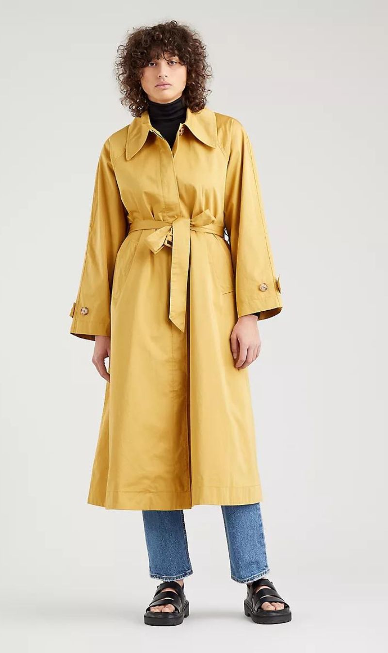 levis trench coat womens