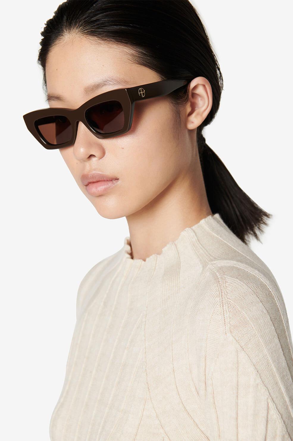 Anine Bing | Sonoma Sunglasses - Brown