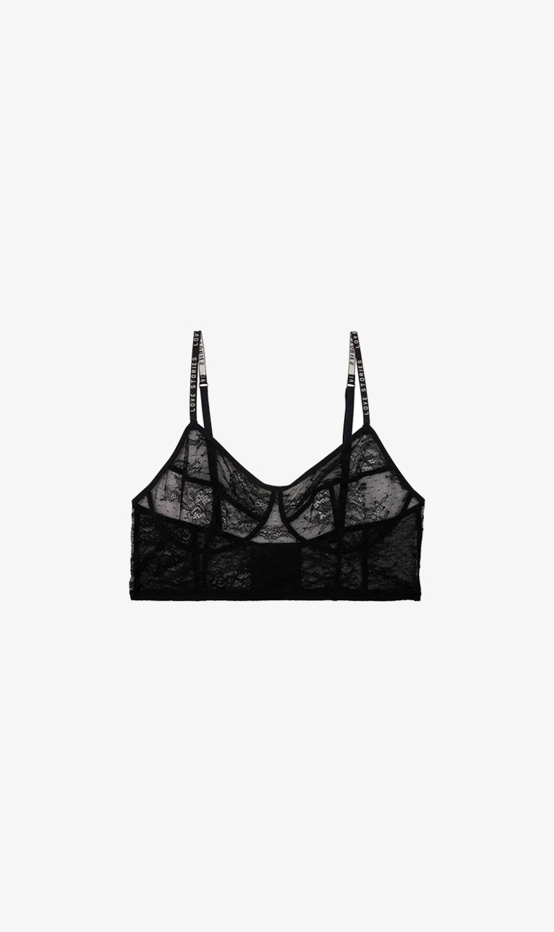 Love Stories | Celia Bra - Black