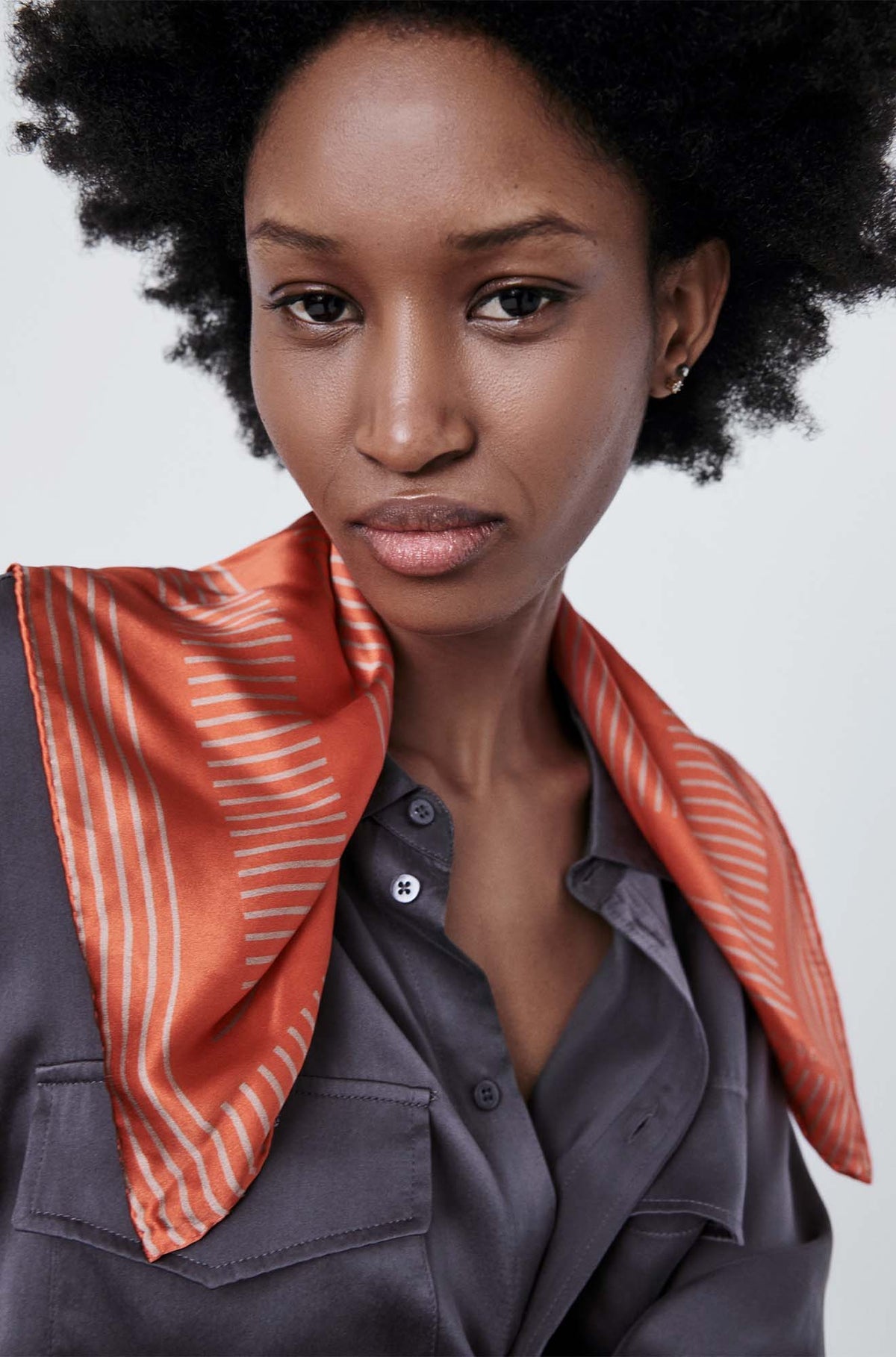 Silk Laundry | Scarf - Banksia Stripe