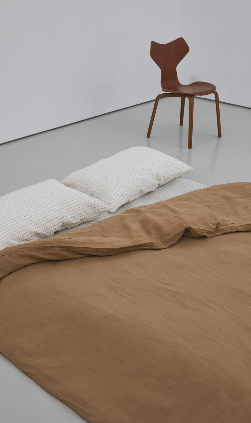 Deiji Studios | King Duvet Cover - Walnut