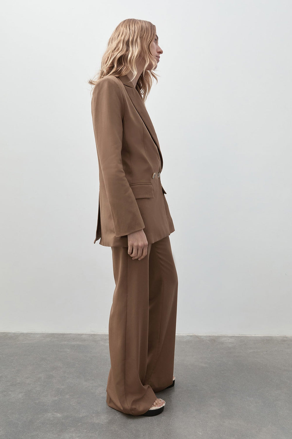 2022年5月新作下旬 MIELI INVARIANT Tulle Layer Wide Pants - その他