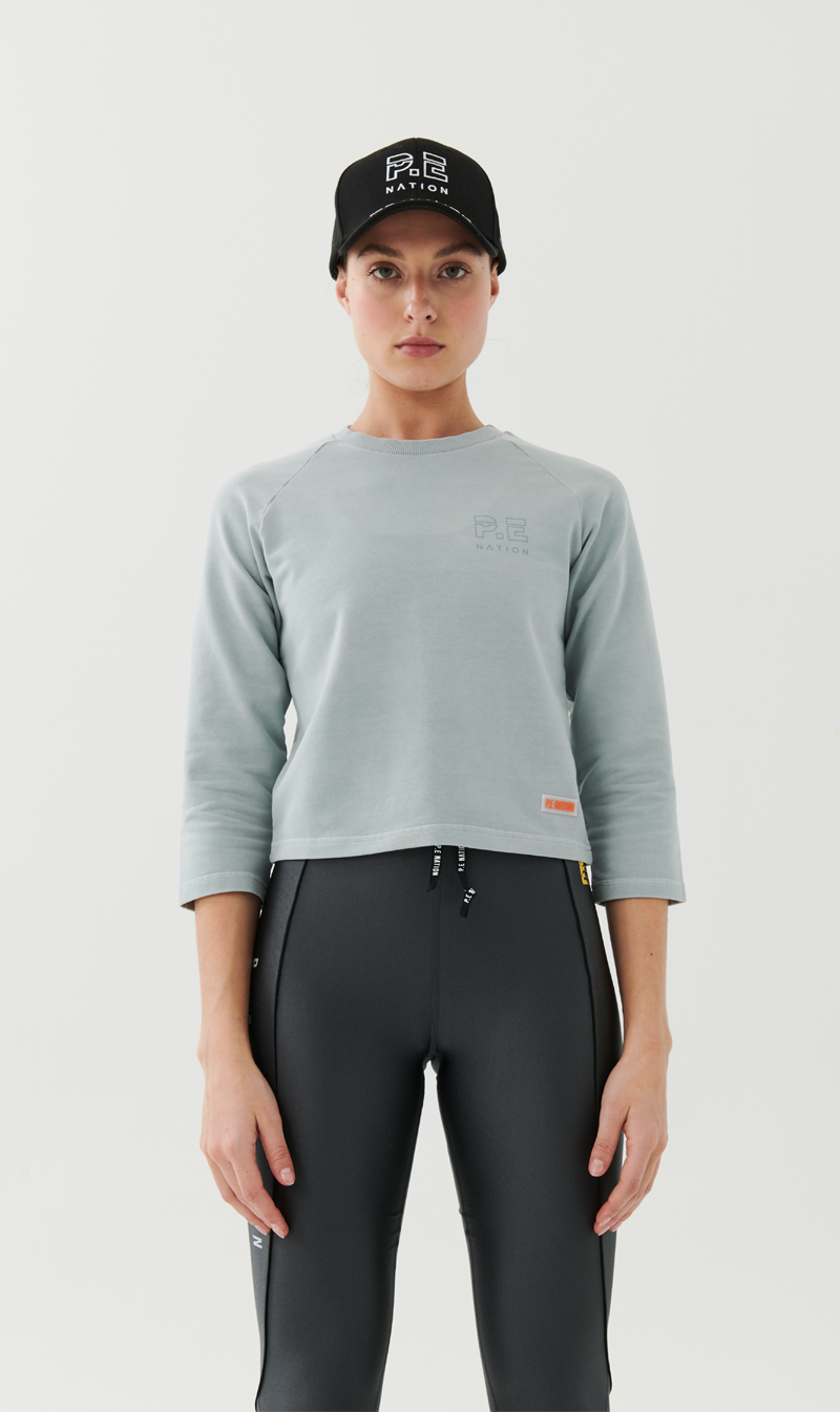 P.E Nation | Rotation Tee - Mirage Grey