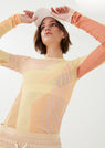 P.E Nation | Uprise Long Sleeve Knit Top - Print