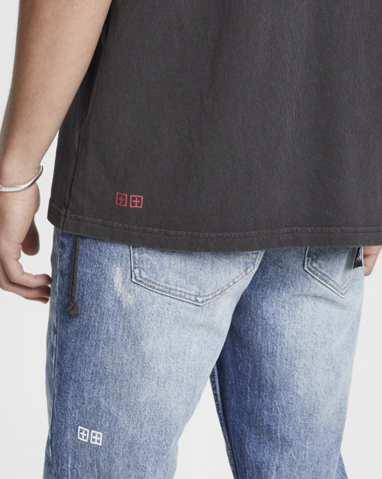 Ksubi Mens | Hi Fi Kash Ss Tee - Jet Black
