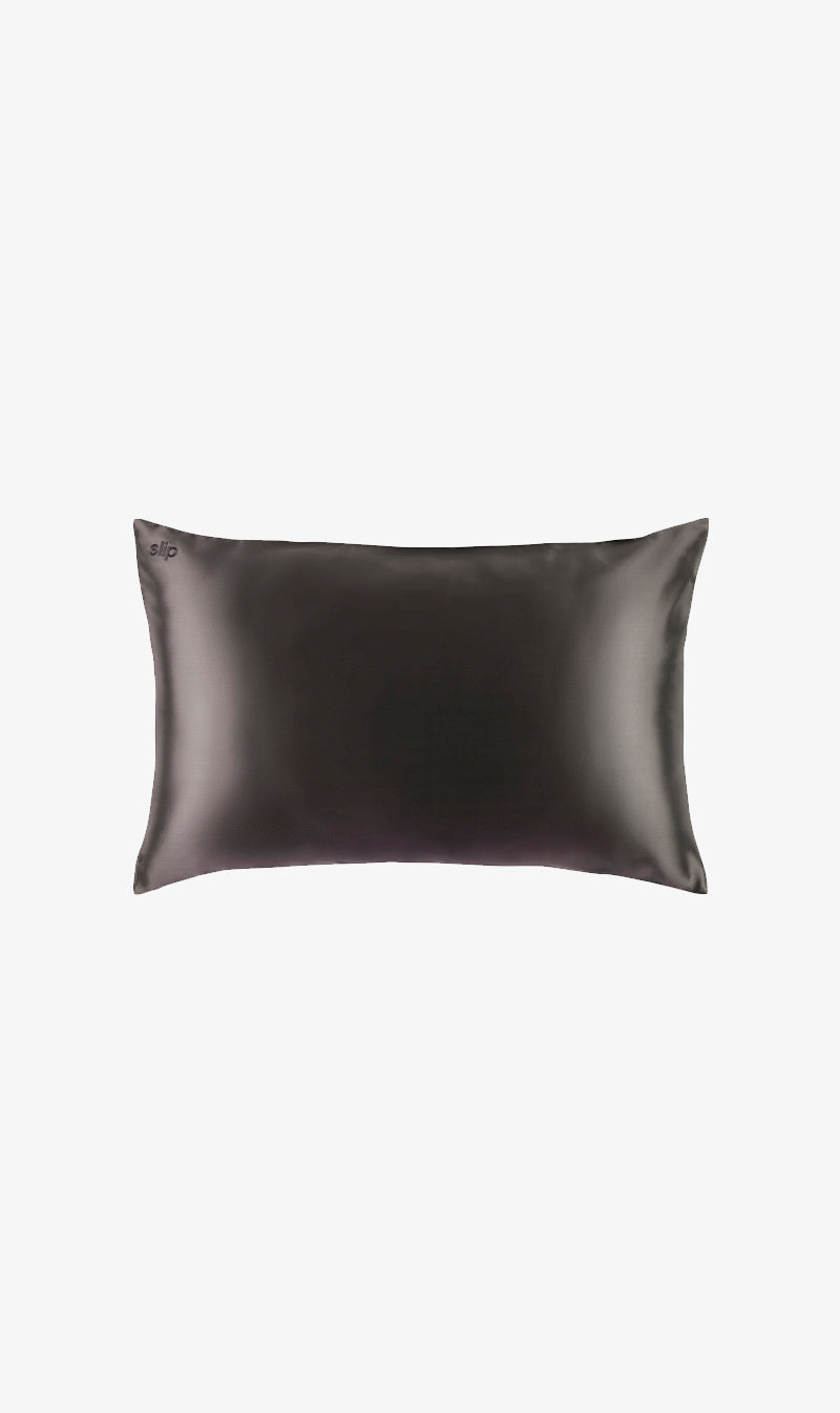 Slip | Pure Silk Pillow Case - Charcoal