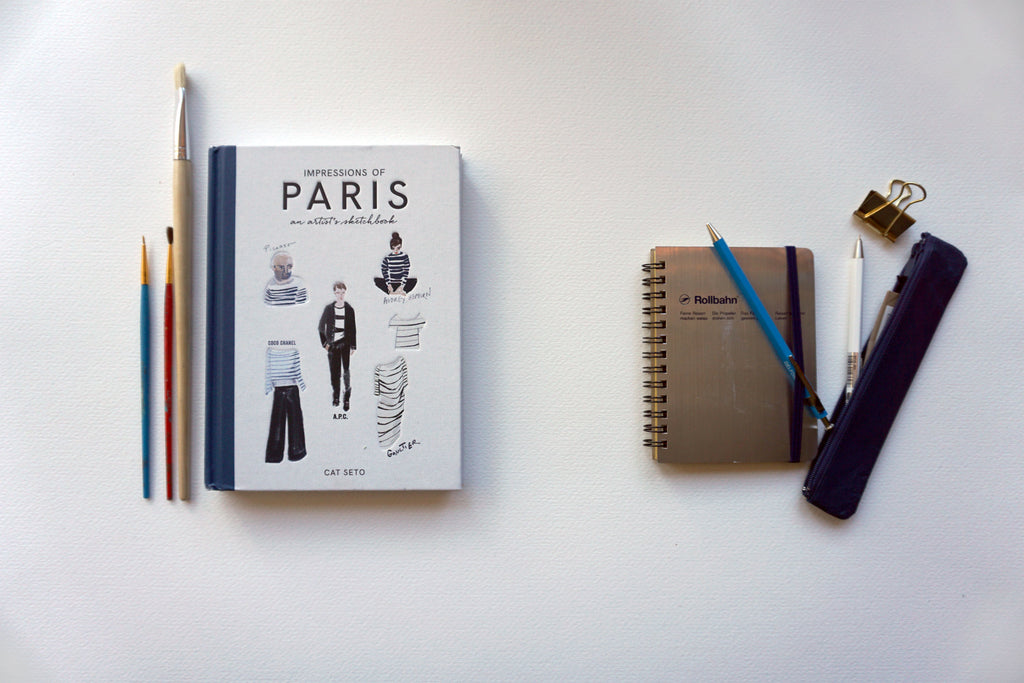 Impressions of Paris: An Artist's Sketchbook By Cat Seto
