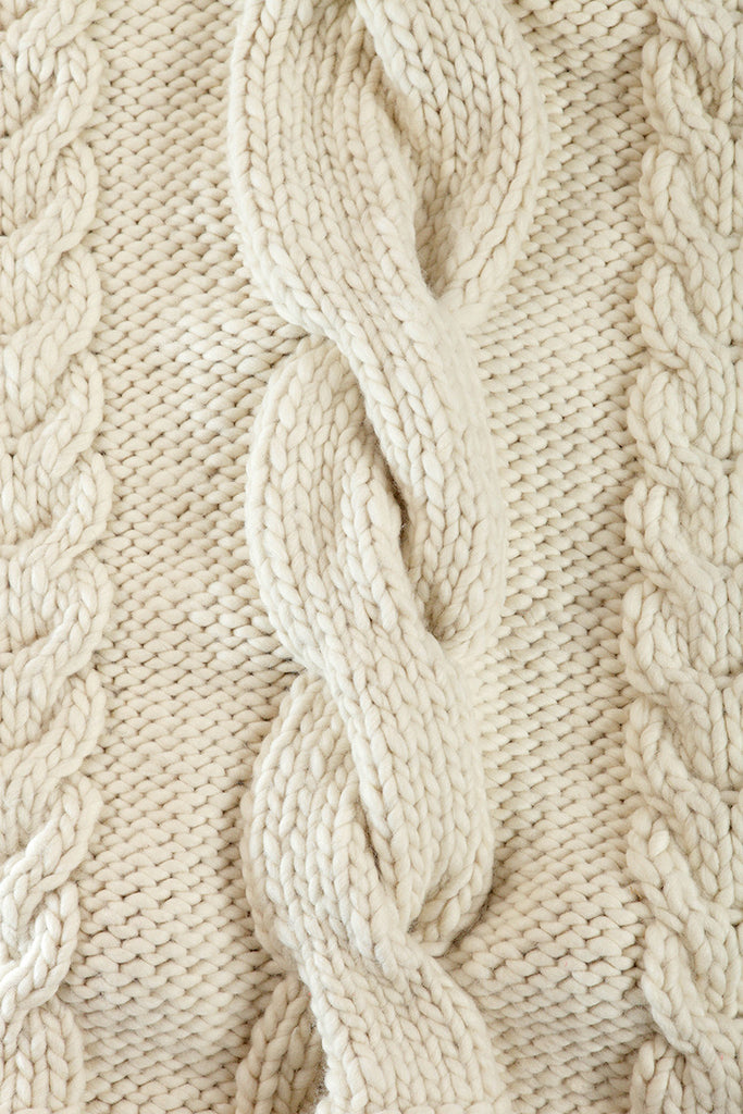 Buy Designer Chunky Knit Throw Blanket Online- Homelosophy