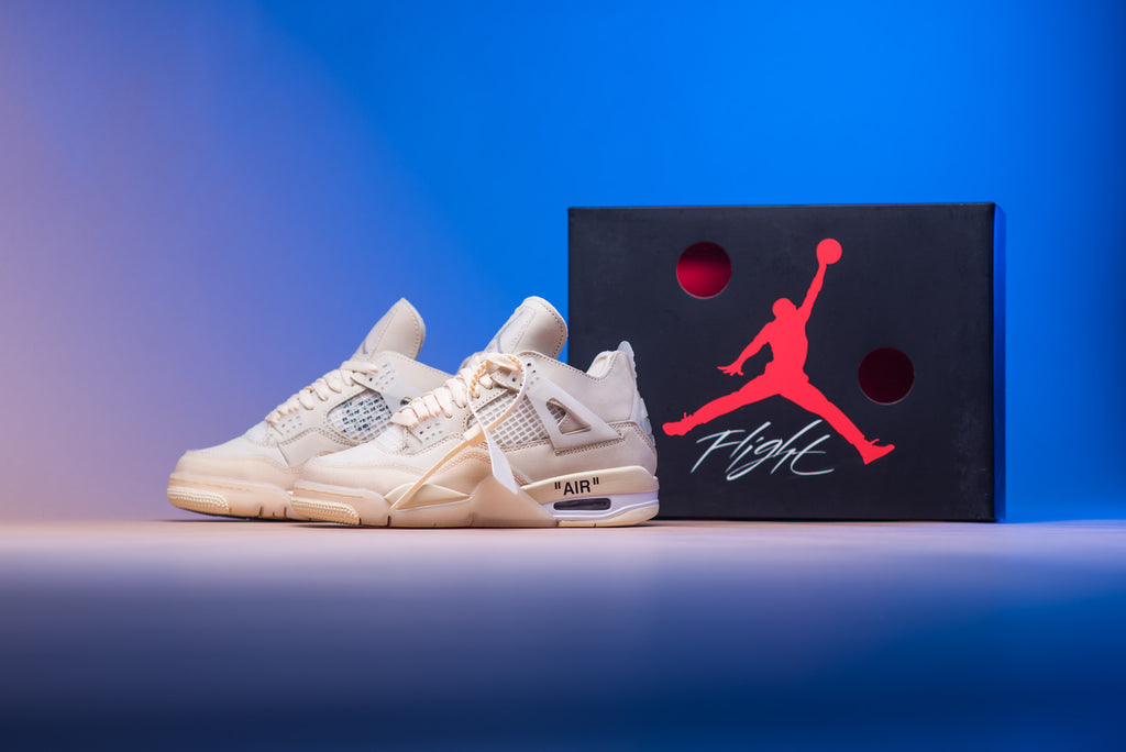 off white x jordan women's aj 4 retro sp online raffle