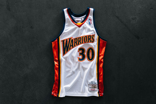 white curry jersey