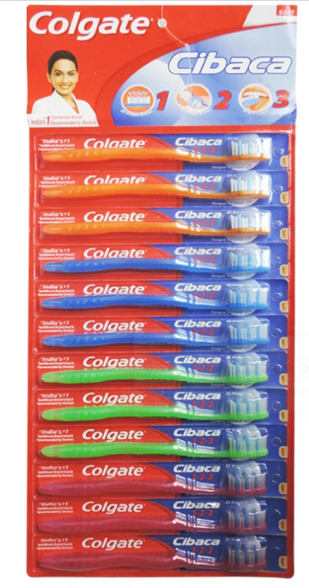 colgate cibaca 123 toothbrush