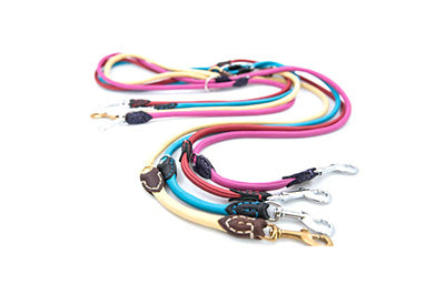 Luxury 6 Way Leather Leash Small/Large Dogs