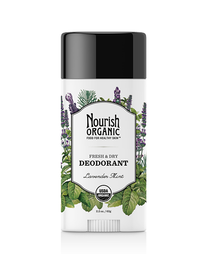 Effective organic deodorant - safe non-toxic cosmetics