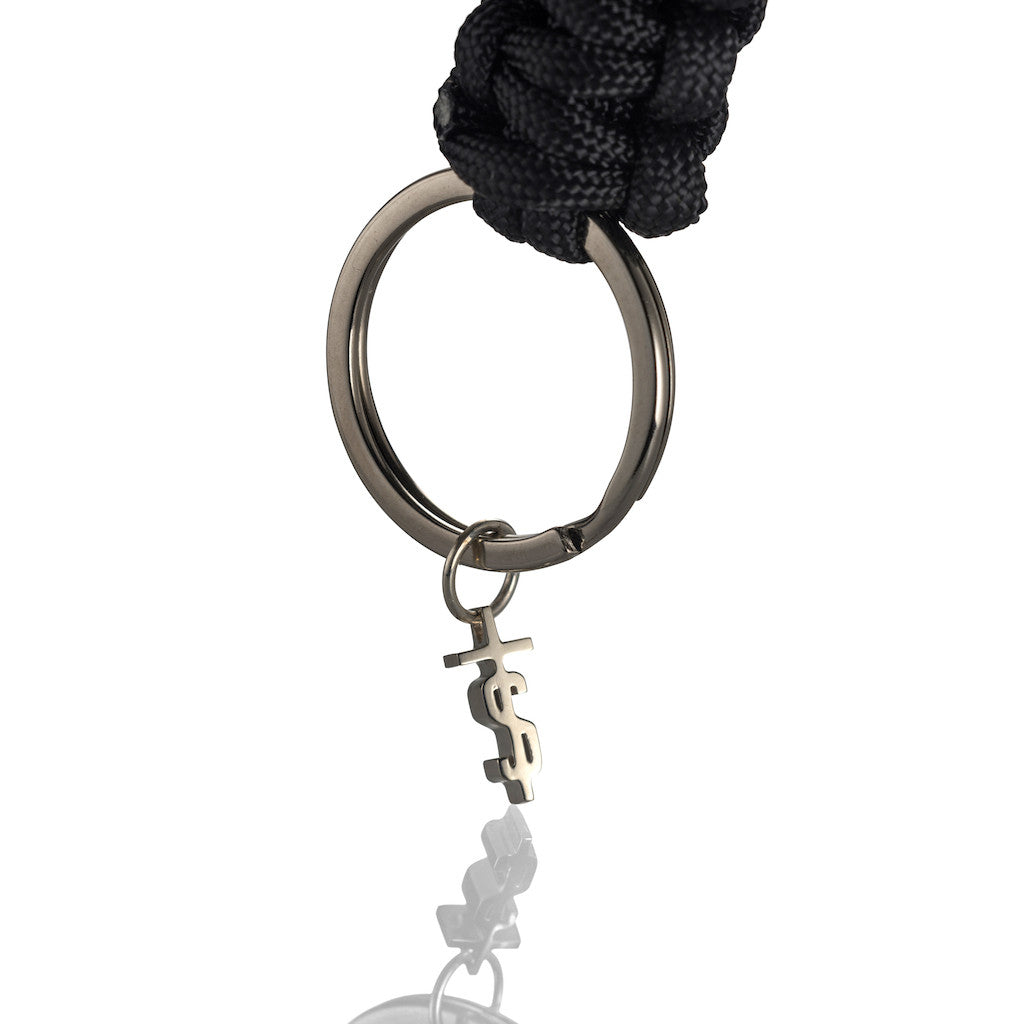 Rothco Black Paracord Keychain With Carabiner 9808 for sale online 