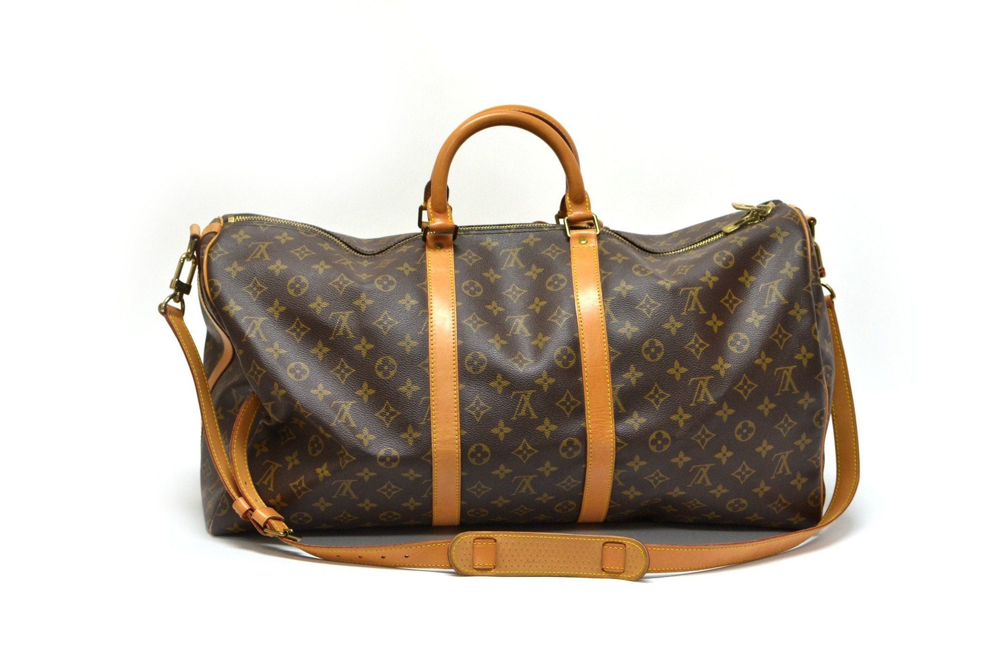 Authentic Vintage Louis Vuitton 55cm Keepall Bag – The Vintage Contessa