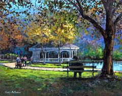 St Stephens Green painting