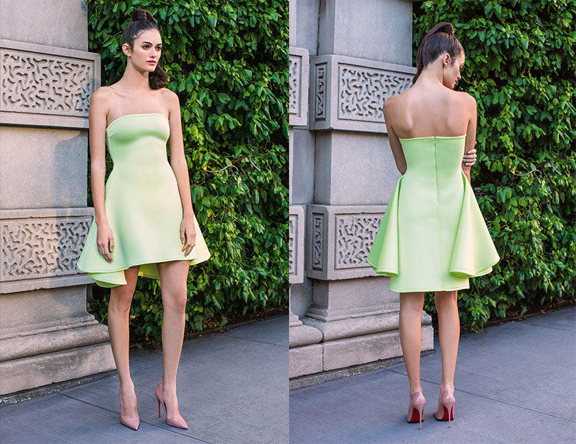 Selena Gomez Green Dress Muehleder