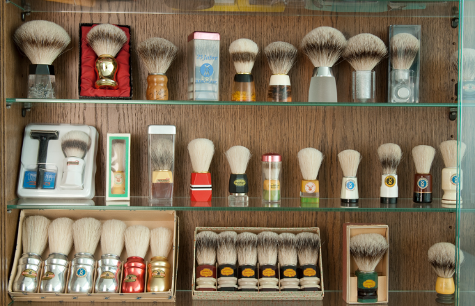 Mühle tıraş fırçası koleksiyonu