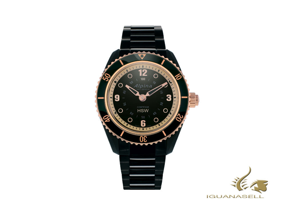 Reloj Alpina Comtesse Ladies Horological Smartwatch, Fibra vidrio, AL-281BY3V4B