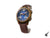 Reloj Automático Anonimo Militare Chrono Oxidized Bronze, Azul, 43,5mm, L.E.