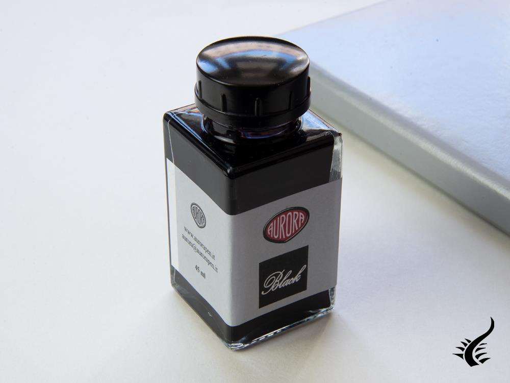 Tintero Aurora, Negro, 45ml, Cristal 125-N