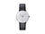 Reloj Junghans Max Bill Handaufzug, 34mm, Blanco, Correa de piel, 027/3700.02
