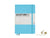 Libreta de notas Leuchtturm1917 Tapa dura, A5, Liso, Ice Blue, 357483