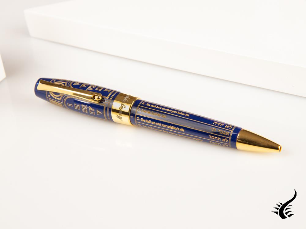 Bolígrafo Montegrappa Fortuna 10 Mandamientos, Resina, ISFORBYD10