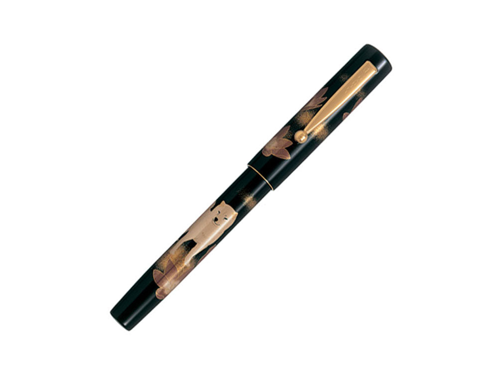 Pluma Estilográfica Namiki Yukari Zodiac Dog, Laca Urushi, FNV-20M-IN